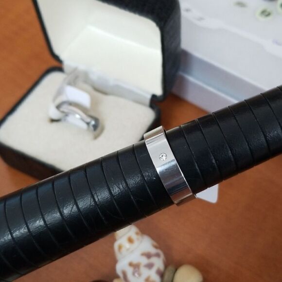 Mens stainless steel rings - Picture 1 of 5